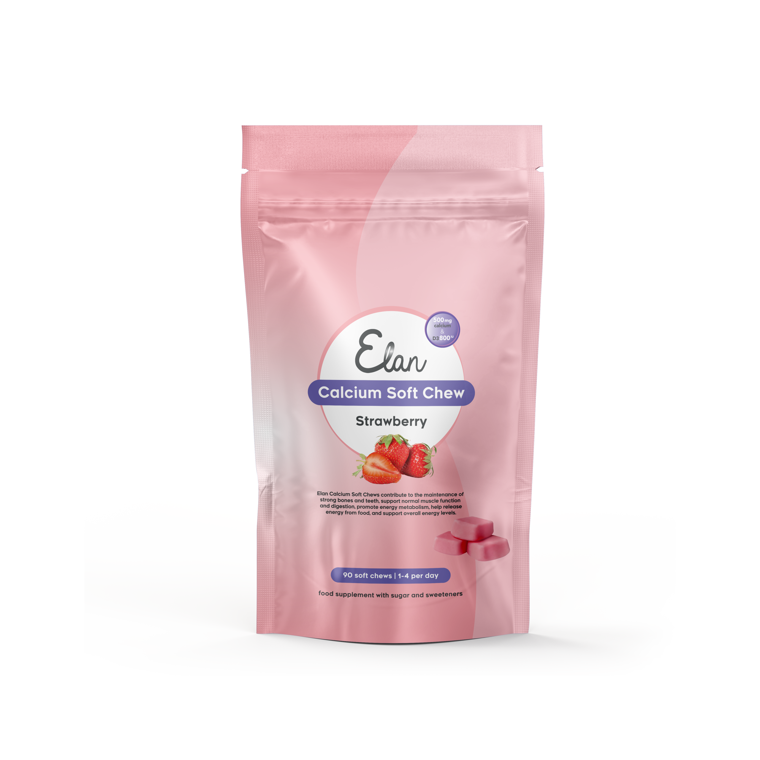 Strawberry single standing_pouch